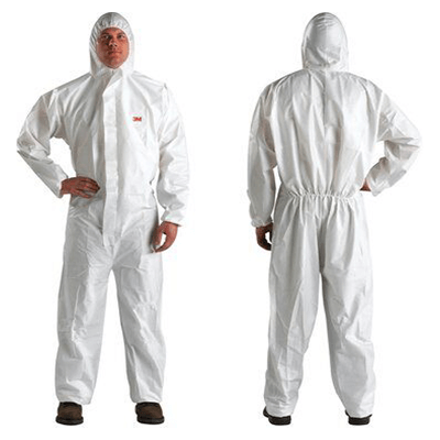 Quần áo bảo vệ 4510 màu trắng cỡ L